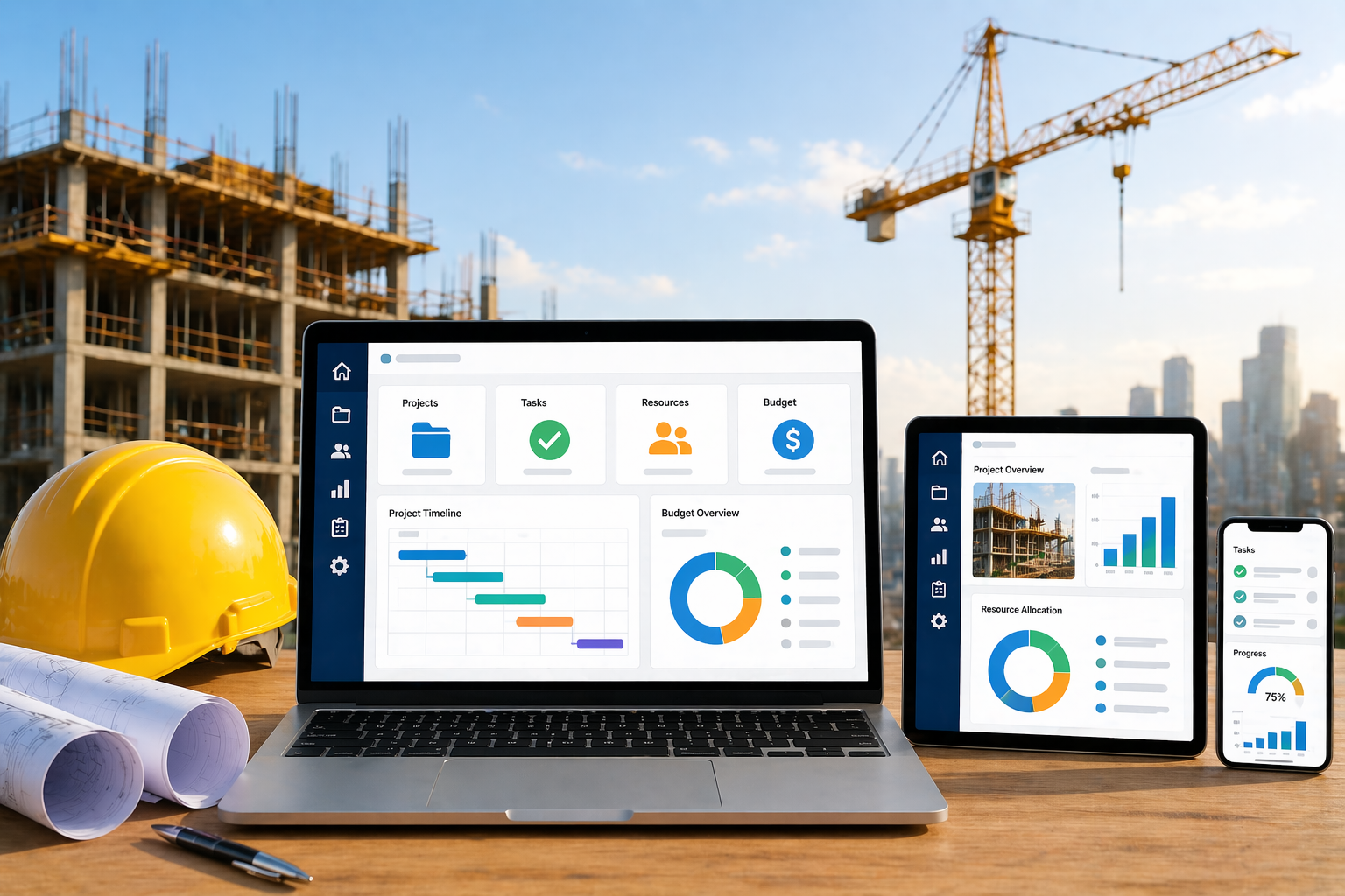 Construction business management software