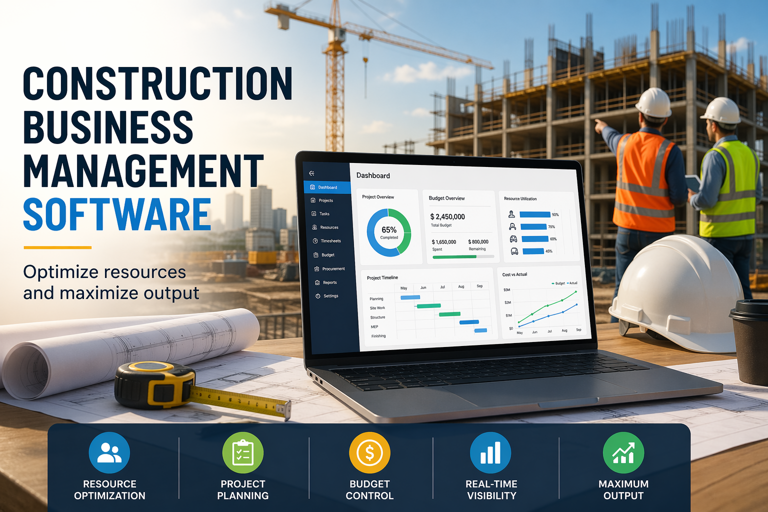 Construction business management software