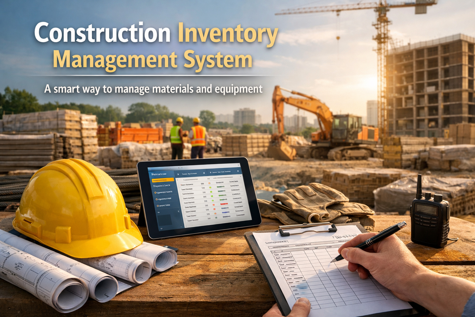 Construction inventory management system