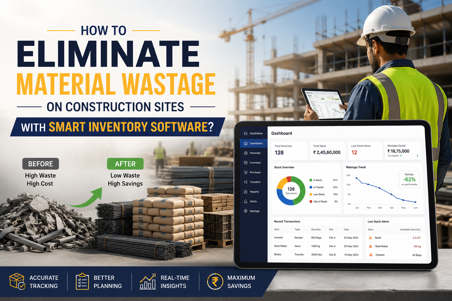 Inventory Management Software for Construction Industry